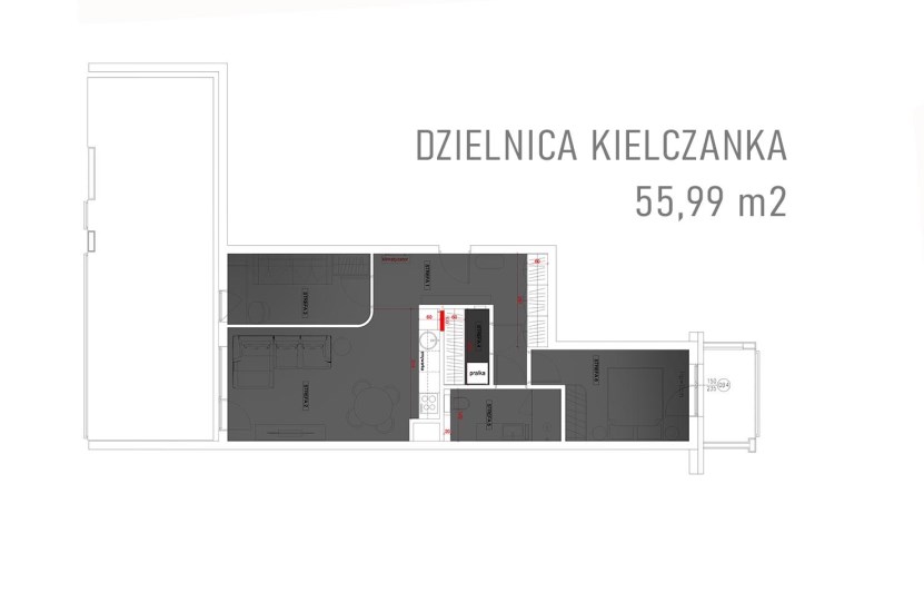 Mieszkanie Sprzedaż - Kielce province, Kielce m., Kielce, KSM